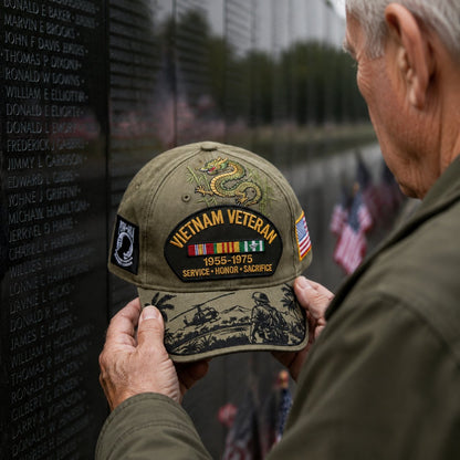 Last Day Promo: 49% OFF - Vietnam Veteran Tribute Cap