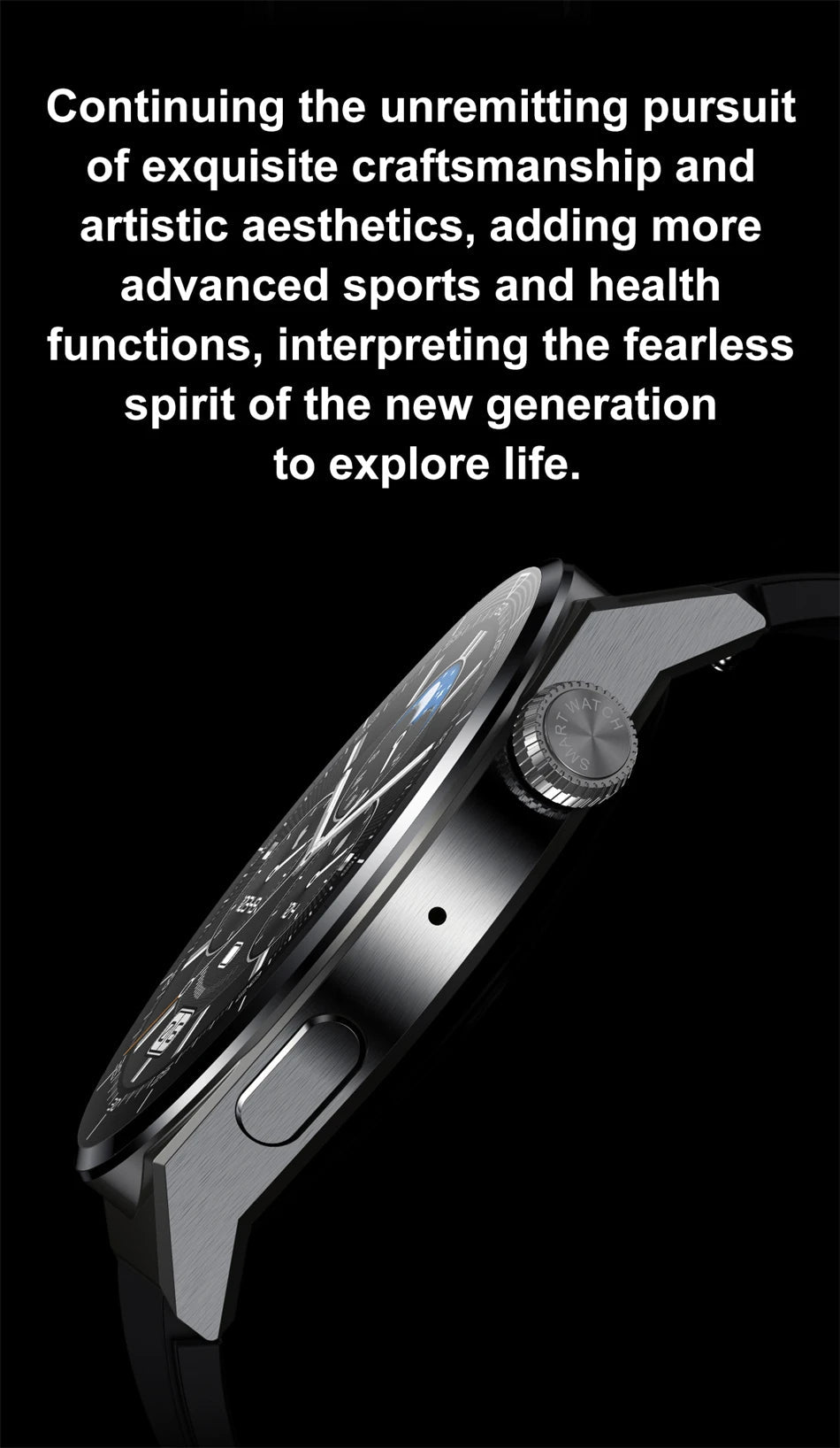 4G Smartwatch: Phone Calls & Connectivity with Sophistication