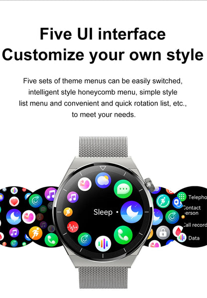 4G Smartwatch: Phone Calls & Connectivity with Sophistication