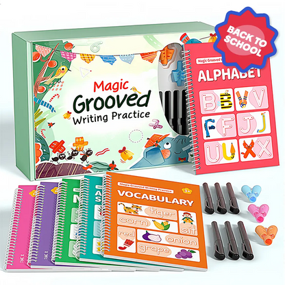 Kids Reusable Writing Workbook, Early Learning Gift