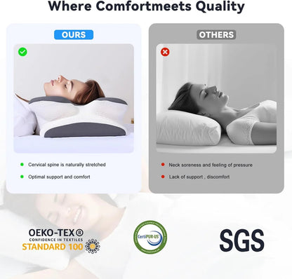 The Storche™ Cooling Butterfly Memory Foam Pillow