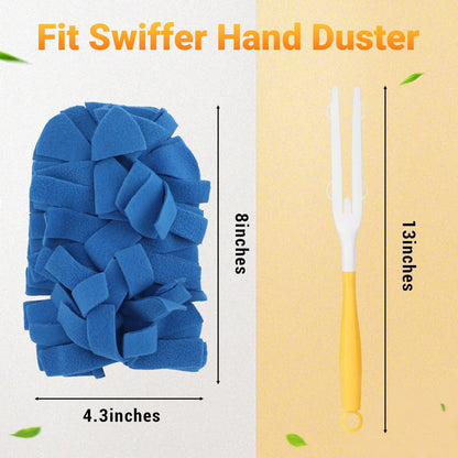 Reusable Electrostatic Duster Refills with Handle