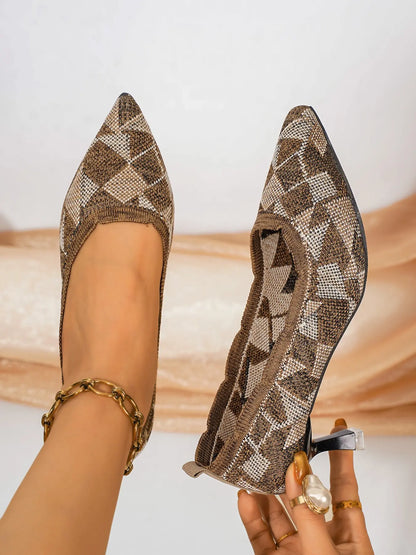 Women's Knit Heels