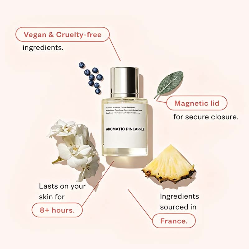 Unleash Your Vibrant Edge with Aromatic Pineapple Eau de Parfum