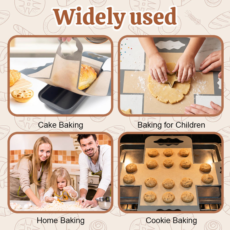 Cross-Shaped Reusable Baking Liner Silicone
