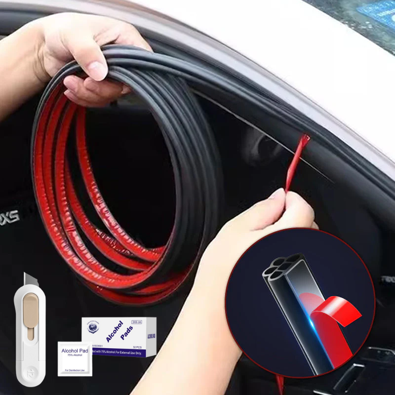 5-hole Automotive Dust-proof and Shock-absorbing Sealing Strip