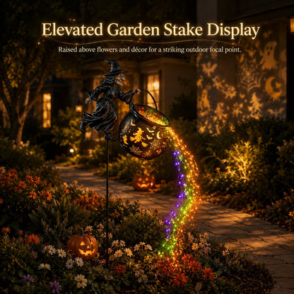 Last Day 49% OFFHalloween Witch Cauldron Garden Light