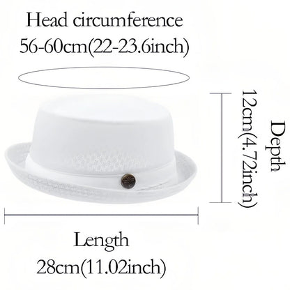 2026 HOT SALE50% OFF NOWSummer Breathable Mesh Pork Pie Hat