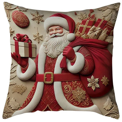 Christmas Best Seller Festive Red Pillow Cover — Add Holiday Cheer to Your Home