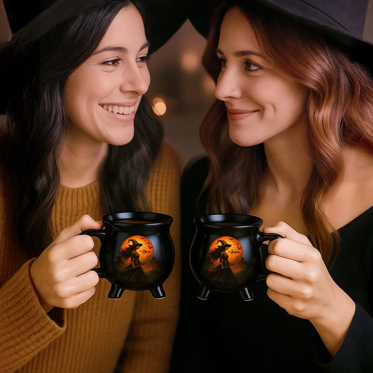 Halloween Early Bird SaleCustom Witch Cauldron Mug — The Ultimate Halloween Brew!