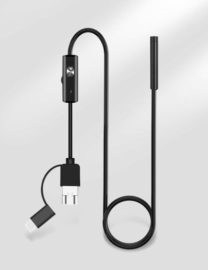 Plug-and-play endoscope camera – Compatible with Android、Windows、Mac(not applicable to Apple systems)