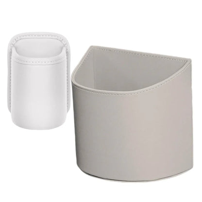 2026 HOT SALE50K+ SOLD! 49% OFF! Leather Car Door Cup Holder – Wide‐mouth opening, easy reach for drinks & phone. Clip‐on secure fit. PU leather, tough & stylish.