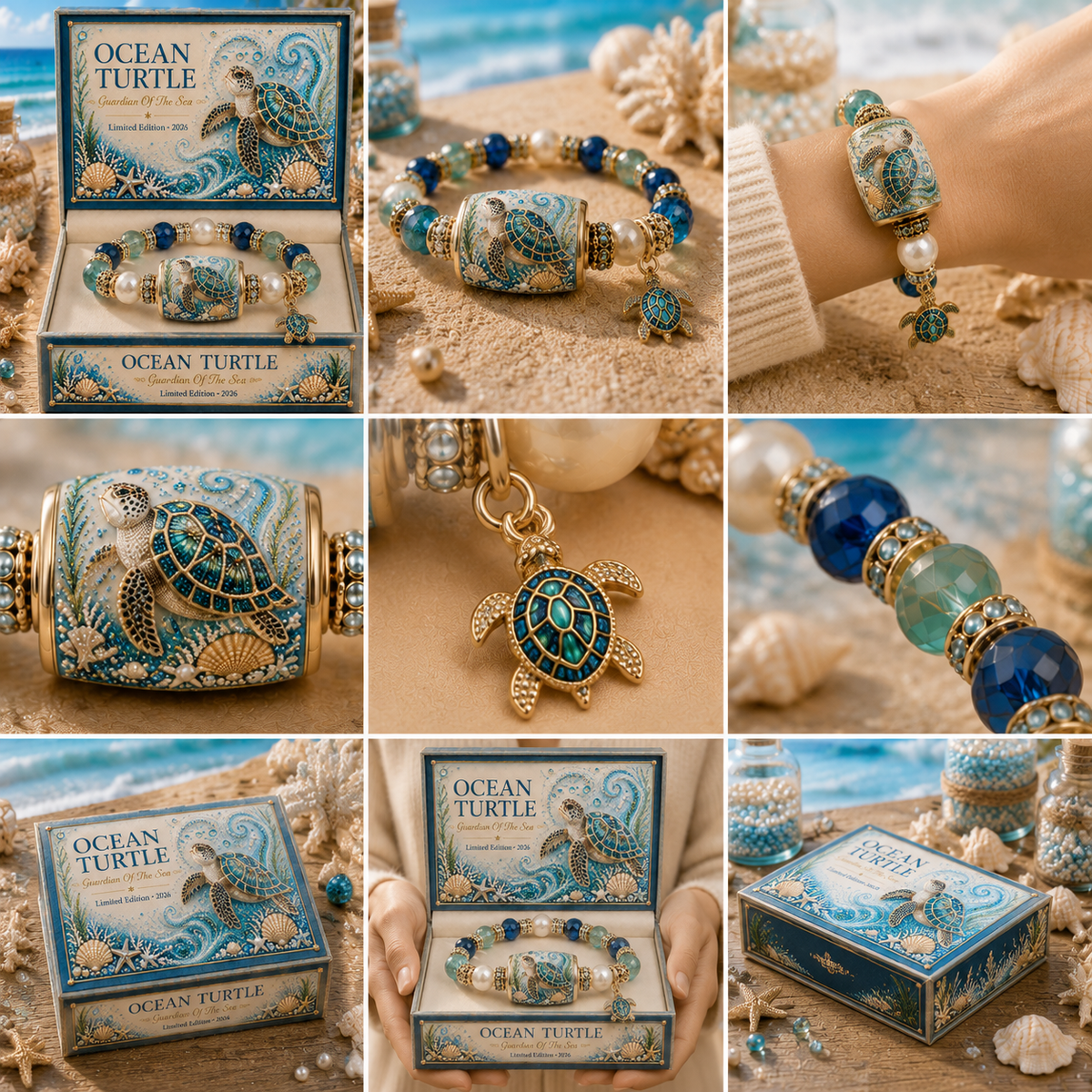Last Day 49% OFF – Ocean Guardian Collection Bracelet — Limited Edition 2026