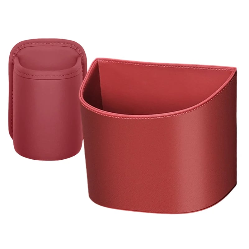 2026 HOT SALE50K+ SOLD! 49% OFF! Leather Car Door Cup Holder – Wide‐mouth opening, easy reach for drinks & phone. Clip‐on secure fit. PU leather, tough & stylish.