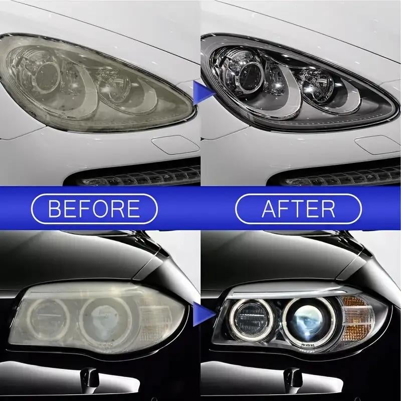 60K+ SOLD!Automotive Headlamp Restoration Fluid, blurring enhanced crystalline coating refurbisher