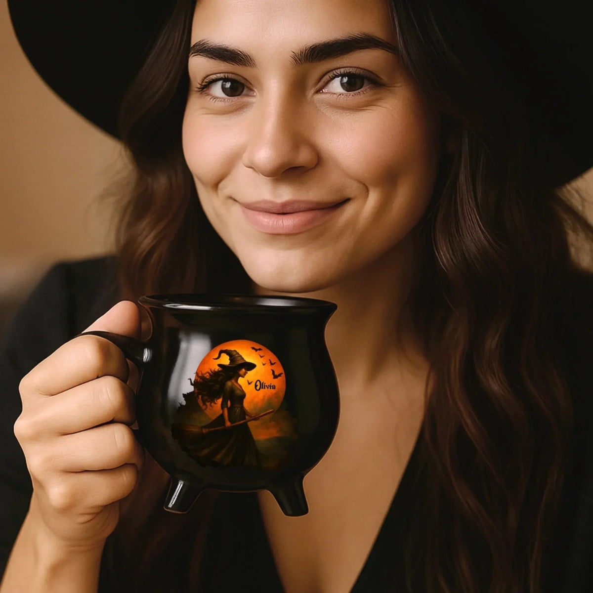 Halloween Early Bird SaleCustom Witch Cauldron Mug — The Ultimate Halloween Brew!