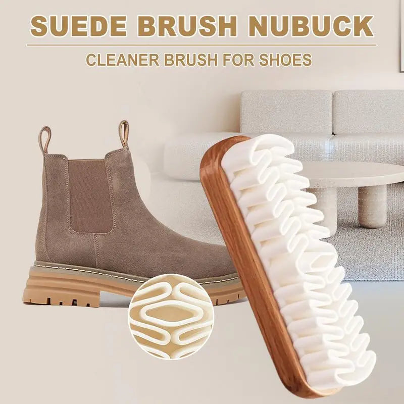 2-in-1 Suede Shoe Brush Leather Care Essential