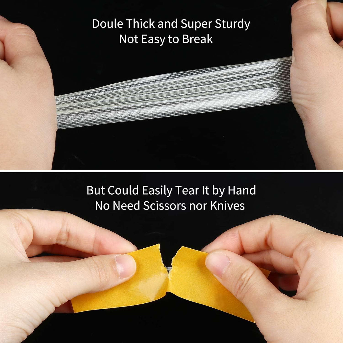 LAST DAY BUY 3 GET 2 FREE!!Strong Adhesive Double-sided Mesh Tape