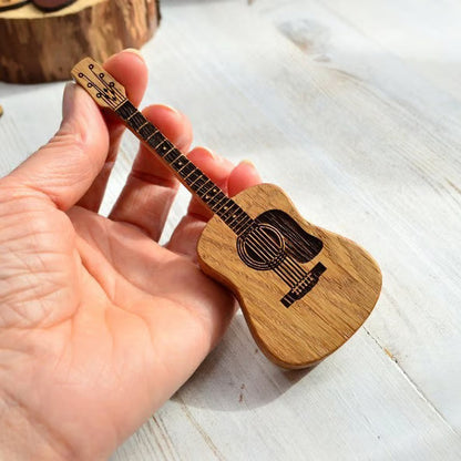 LAST DAY 55%OFFWooden Acoustic Guitar Pick Box