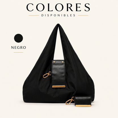 The Tiny Keychain That Turns Into a Full-Size Bag
