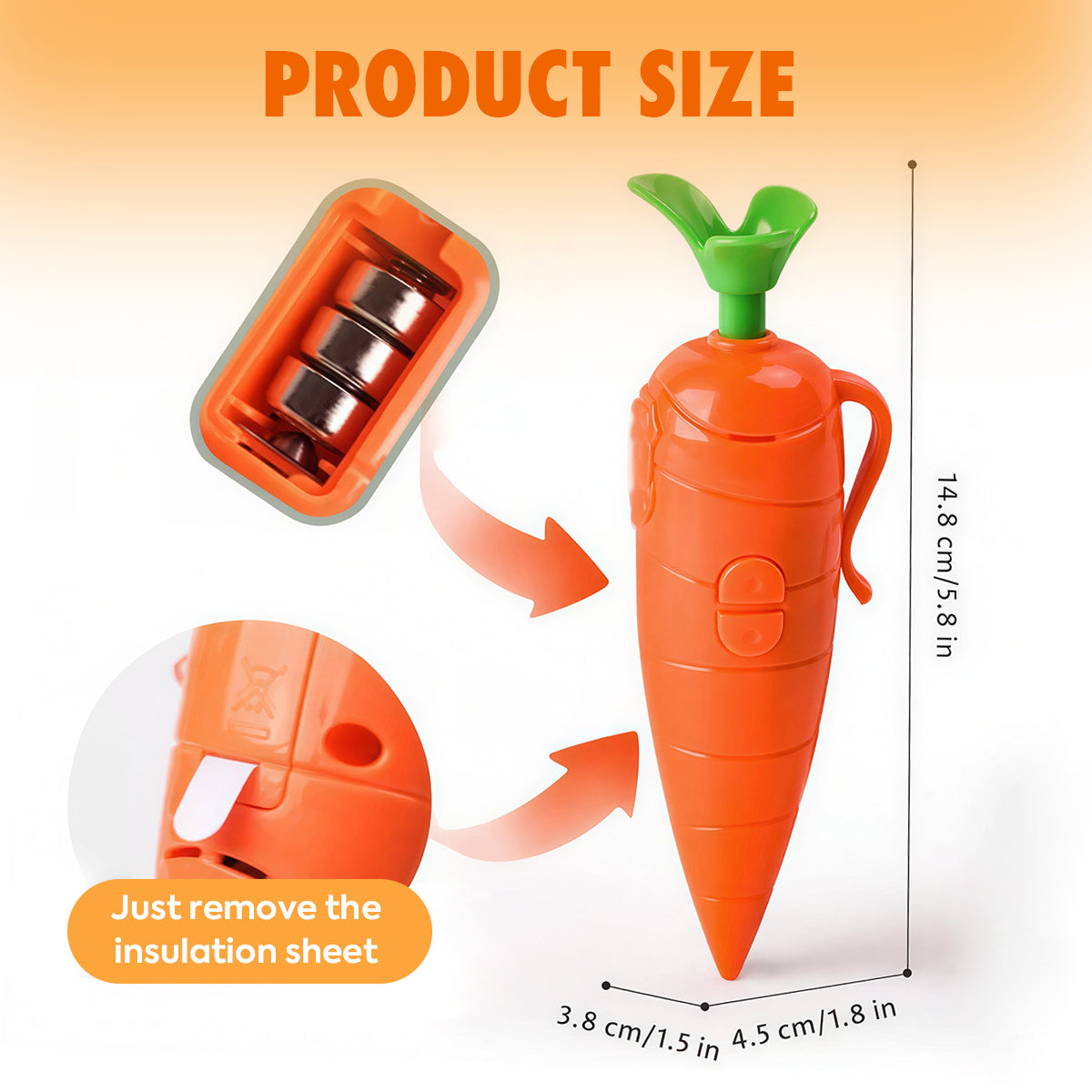 Carrot That Talks: 60-Second Voice-Recording Magic Pen