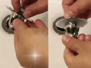 Universal Pop-Up Sink Drain Filter – Anti-Odor & Anti-Clog