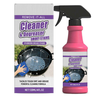 Buy 2 Get 1 Free Powerful Grill Degreaser Spray – Kitchen Grease Killer & Heavy-Duty Clean