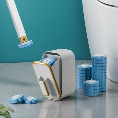 60K+ SOLD!Hygienic Disposable Toilet Brush | Wall-Mounted Replacement Head Set Hot Sale