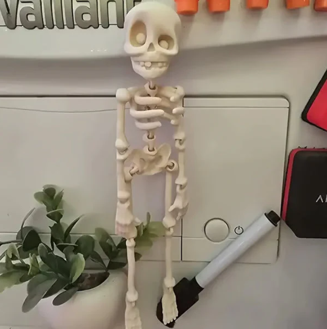 Haunted Skeleton Magnetic Figure for Halloween