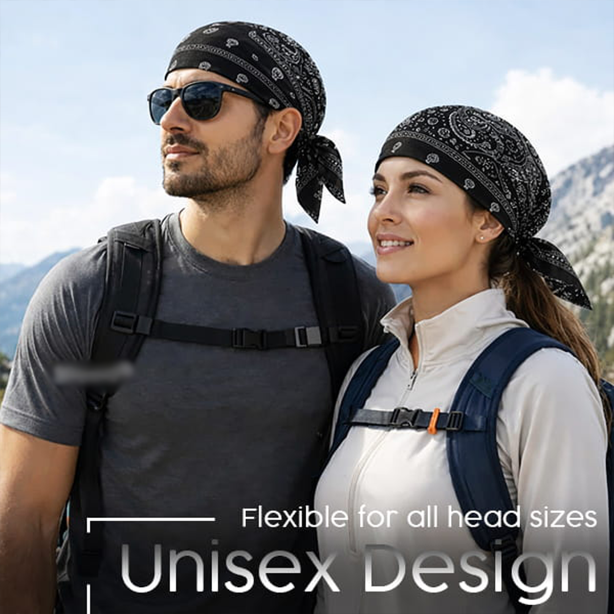 Half Price NowOutdoor Paisley Cooling Headscarf Cap