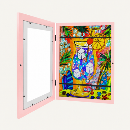 Over 50% OFF Today! Magnetic Kids Art Frame | Flip-Open Display & Storage Frame for Children’s Artwork