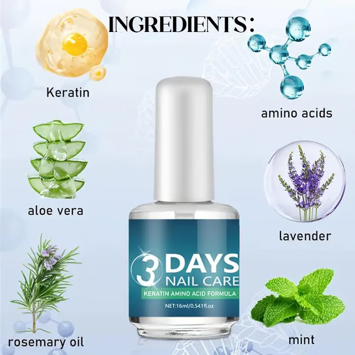 LAST DAY - BUY 1 GET 1 FREE!! 3 Days Nail Care Formula