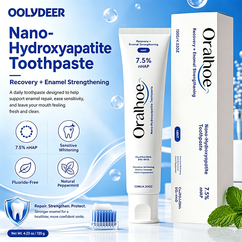 Nano Hydroxyapatite Toothpast-Whitening & Soothe Sensitive Teeth