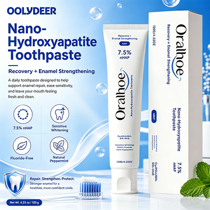 Nano Hydroxyapatite Toothpast-Whitening & Soothe Sensitive Teeth