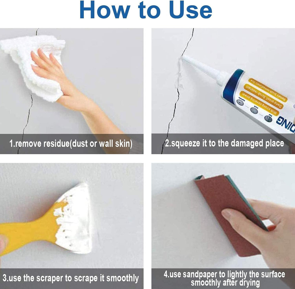 Instant Wall Repair Cream