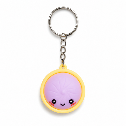 Cute Dumpling Fidget Keychain