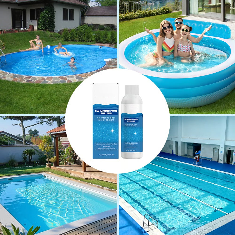 Pool Clarifier Liquid – Fast Dissolve, Crystal Clear & Odor-Free Water