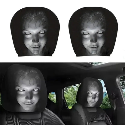 Halloween Decor Car Headrest Covers