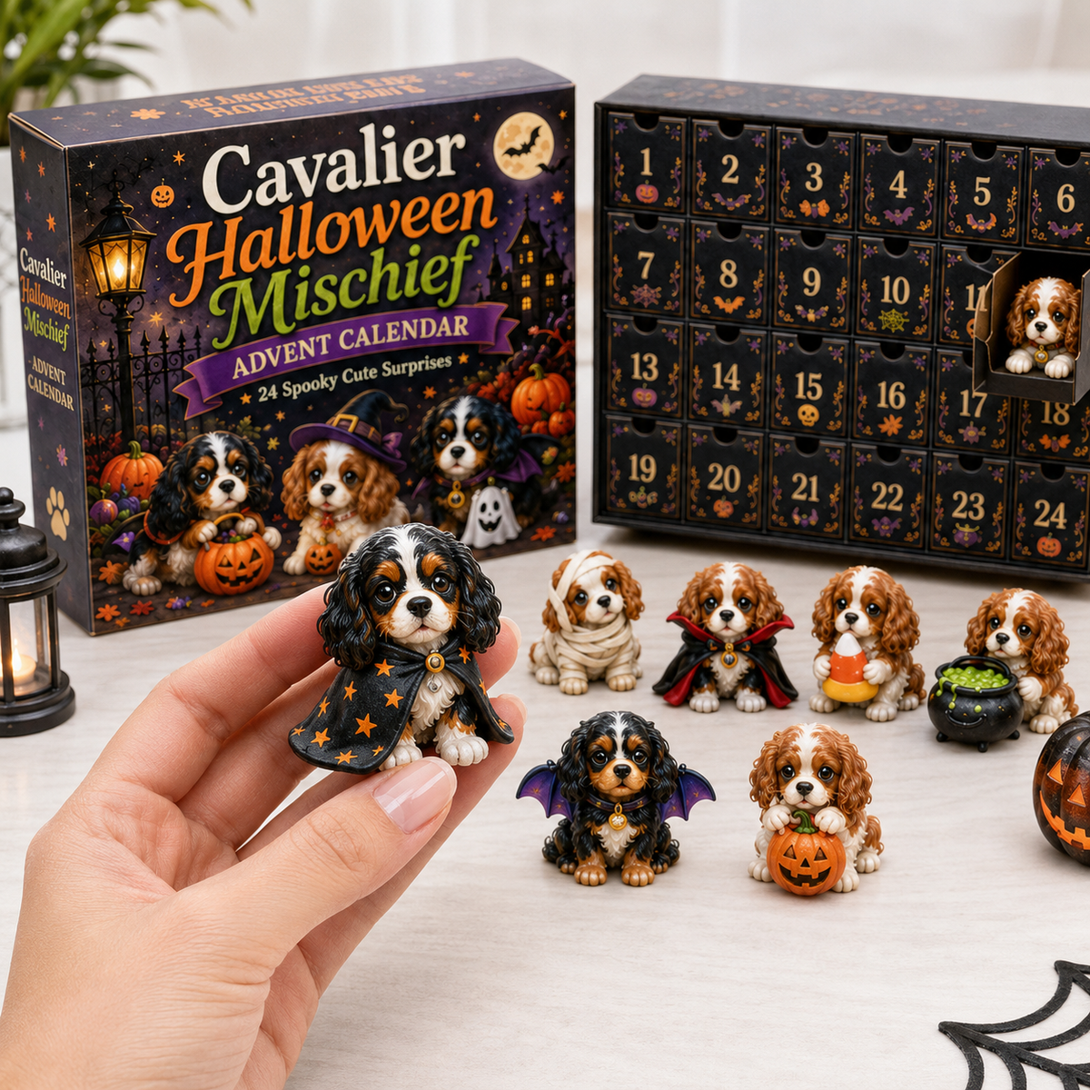 Cavalier Adventures 24-Day Advent Calendar – 6 Themed Collections