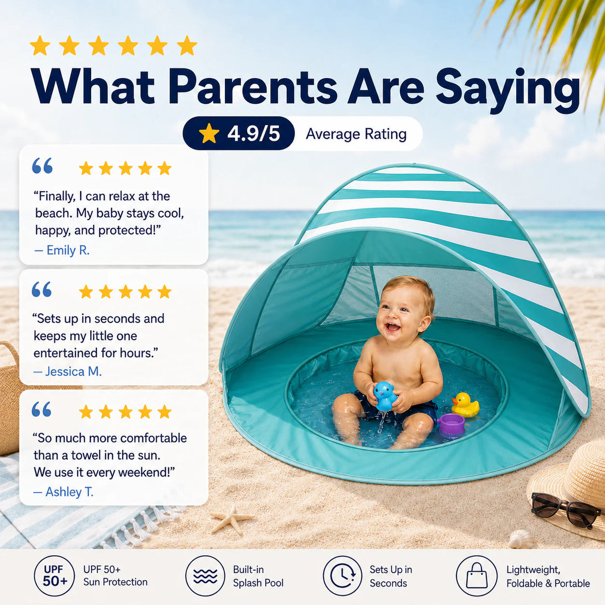 #1 Beach Tent For Kids