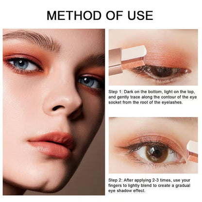 Duo Eyeshadow Stick – Natural & Long-Lasting Glow