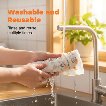 Reusable wipes – save money & protect the planet for daily use.