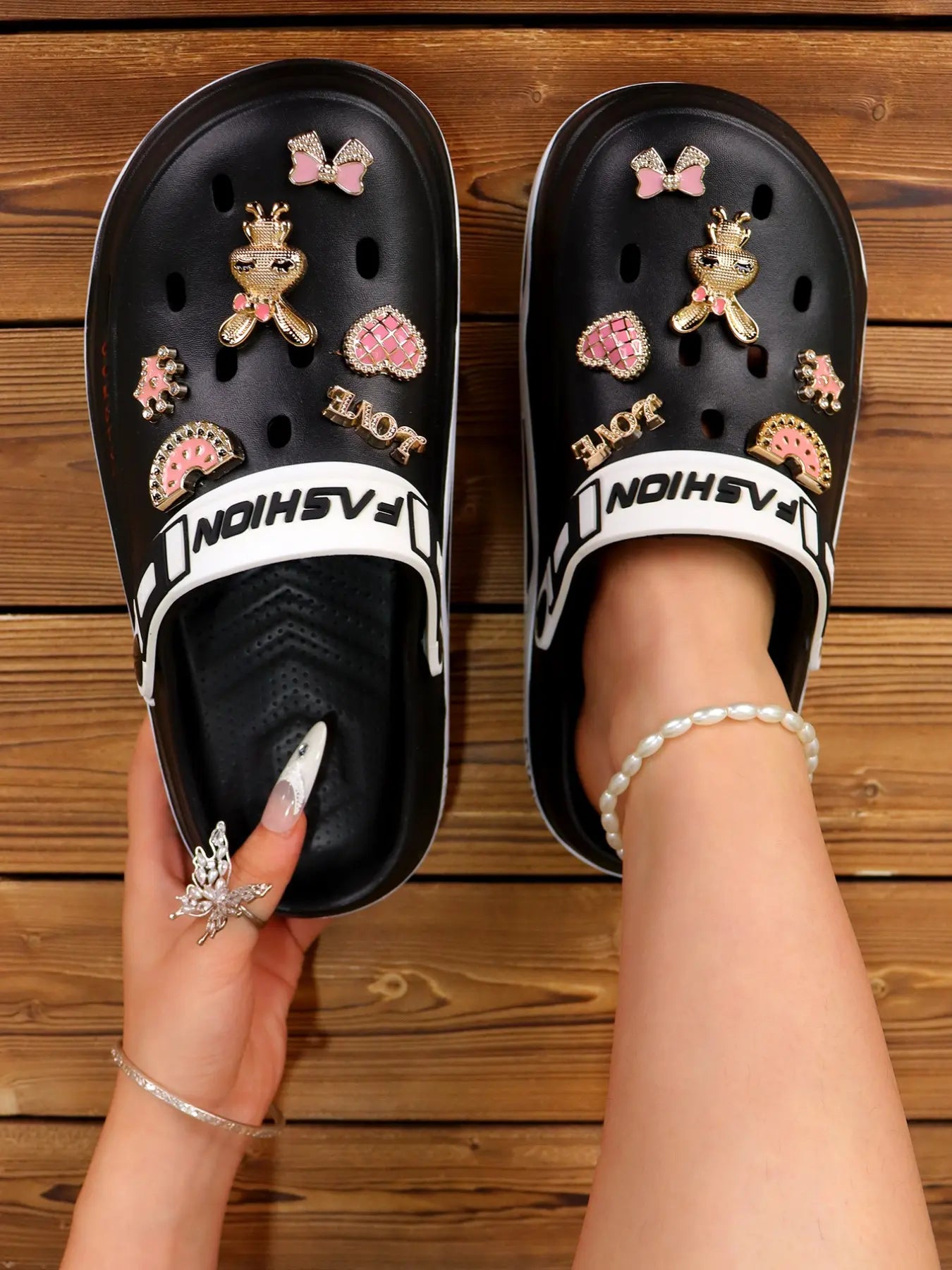 Women's Cartoon Print EVA Sandals – Slip-On, Lightweight, Breathable