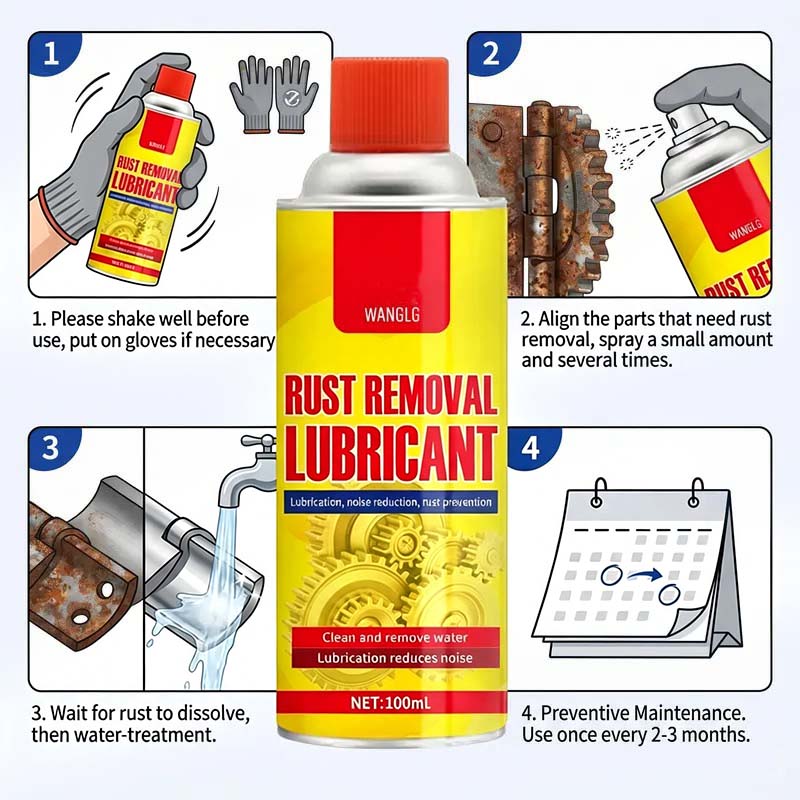 Anti-Rust Lubricant Spray& Rust Remover
