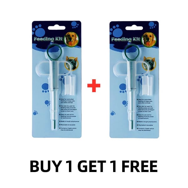 2-in-1 Pet Medicine Feeder – For Pills & Liquid Medication