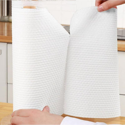 50Pcs Reusable Kitchen Cleaning Towel Rolls