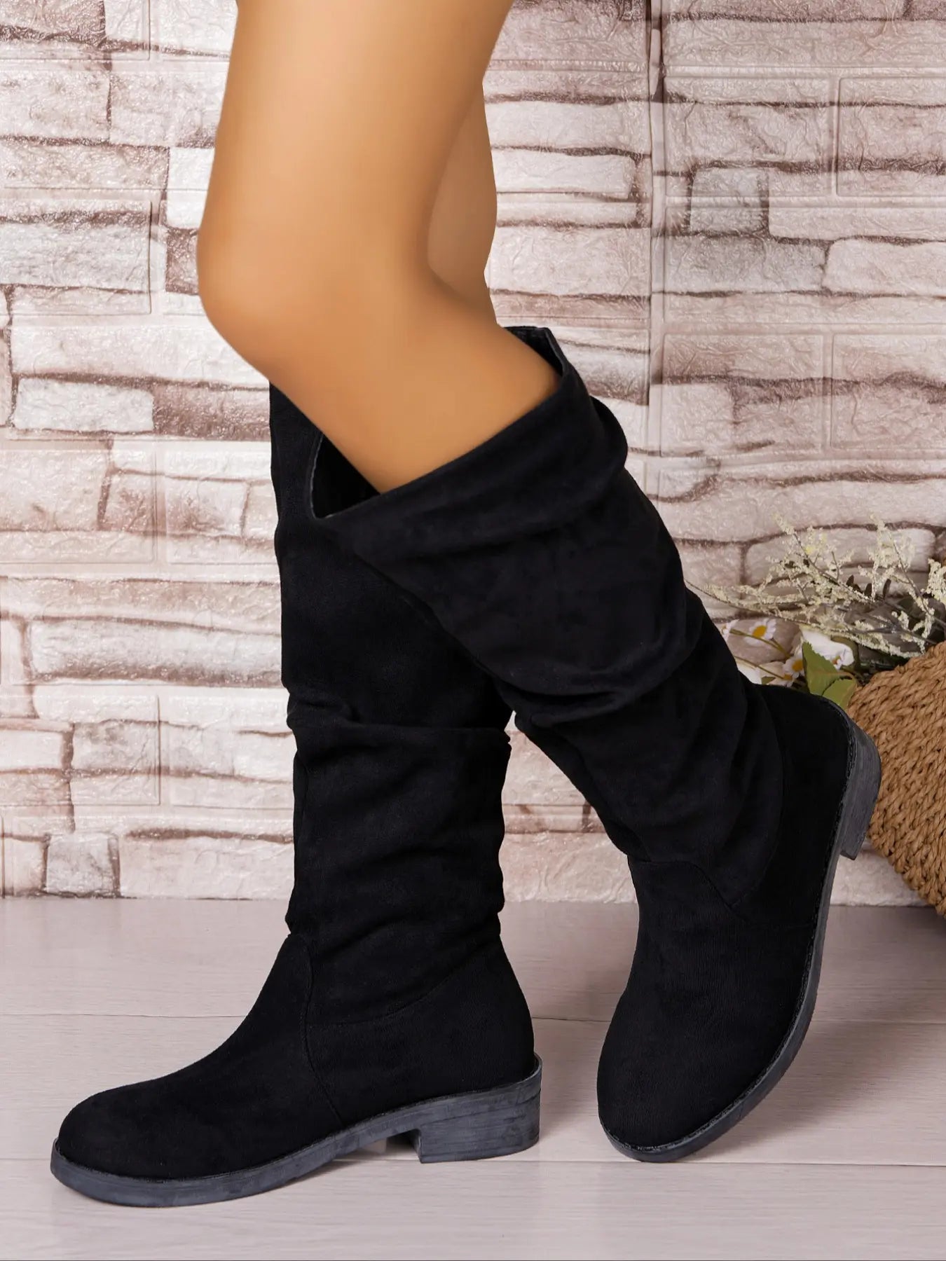Women's Vintage Denim Boots