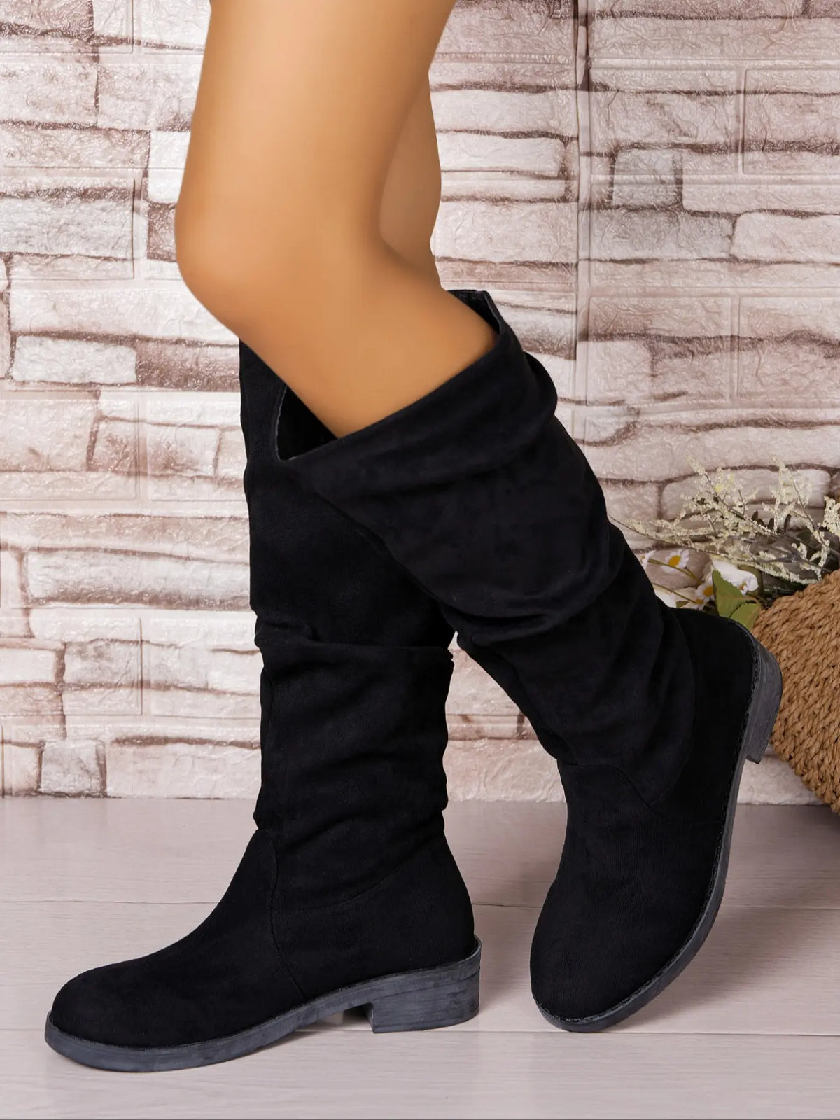 Women's Vintage Denim Boots