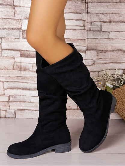 Women's Vintage Denim Boots