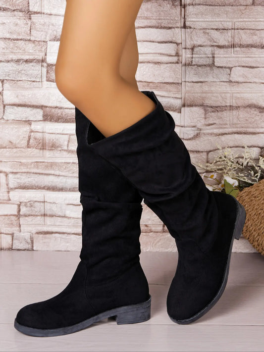 Women's Vintage Denim Boots